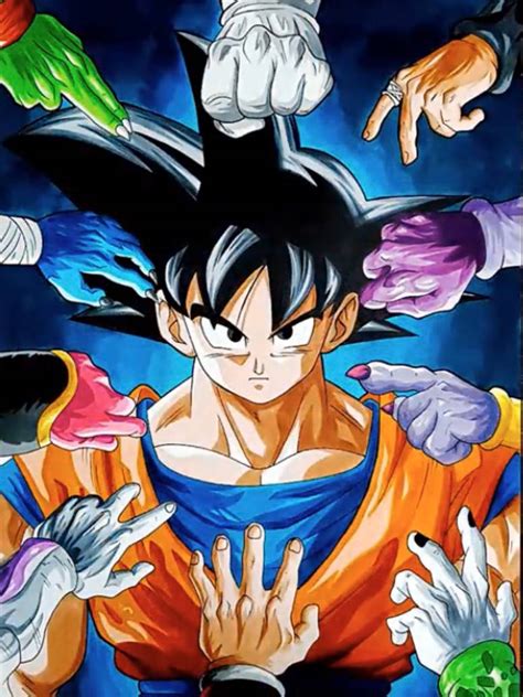 Goku Vs Everybody Strongest By Yingcartoonman On Deviantart