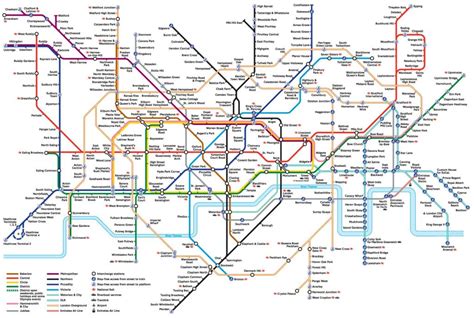 Plano De Metro De Londres ¡fotos Y Guía Actualizada 【2020】