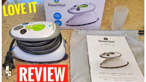 Review Steamfast Sf 717 Mini Travel Steam Iron Dual Voltage How To Use