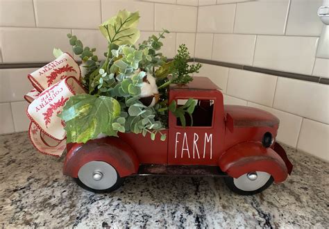 Excited To Share This Item From My Etsy Shop Red Truck Decor
