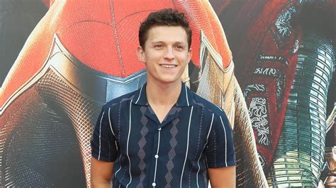 Tom Holland Almost Caught On Fire During Photo Shoot