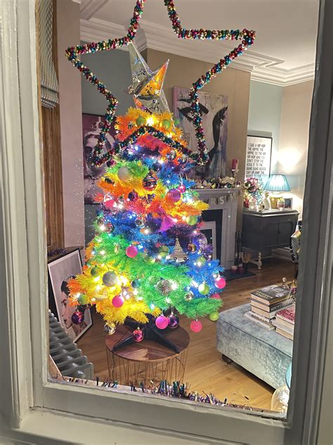 How I Styled My Rainbow Christmas Tree Best Before End Date A