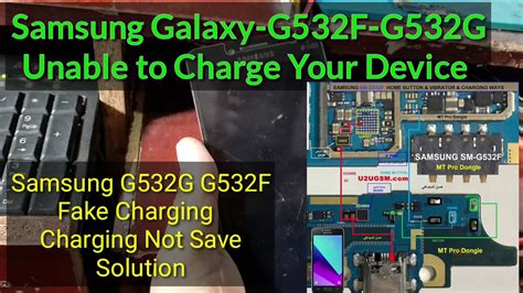 Samsung G532F G532G Unable To Charge Your Device 0% Charging Replace