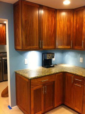 You should have this one in your kitchen. Custom Made African Mahogany Kitchen by Saw Tooth Designs ...
