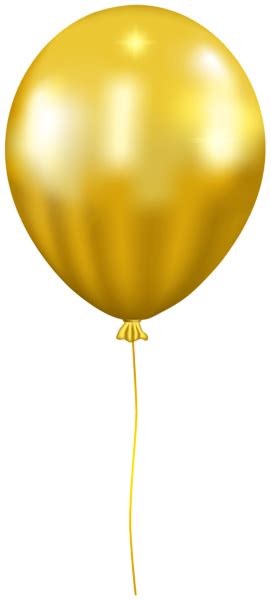 Gold Balloons Png Transparent