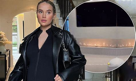 pregnant molly mae hague gives a glimpse at the finished lavish master suite
