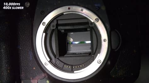 Fascinating Super Slow-Mo Video Reveals How a DSLR Camera Shutter Works