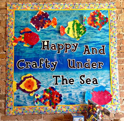 Happy And Crafty Under The Sea Bulletin Board For Back To School 2015