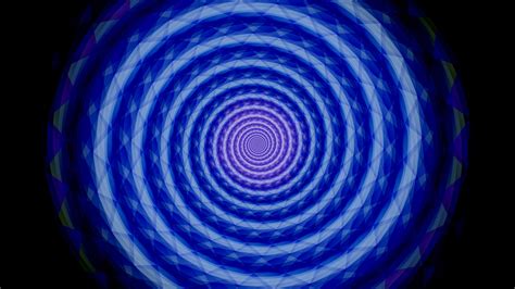 Blue Circles Spiral Abstraction 4k Hd Abstract Wallpapers Hd
