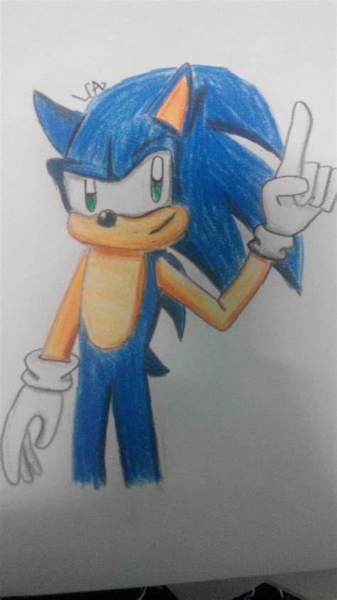 Sonic Drawing Sonic The Hedgehog Amino
