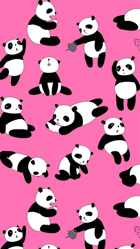 Kawaii Cute Panda Wallpapers Top Free Kawaii Cute Panda Backgrounds
