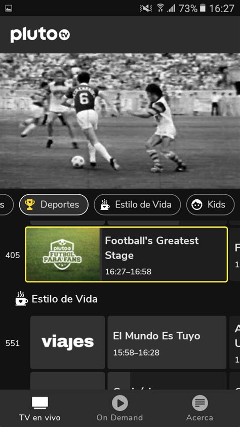 Here are listings for fubotv instead, a sports focused live tv streaming service (think netflix but for. Pluto TV en Latinoamérica - Página 4 - Streaming - ForoMedios