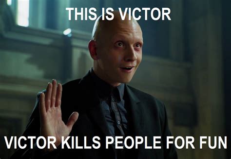 Victor Zsaszthis Is Victor Victor Kills People For Fun Gotham