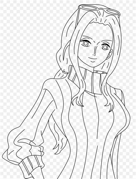 Nico Robin 2 Coloring Page Anime Coloring Pages