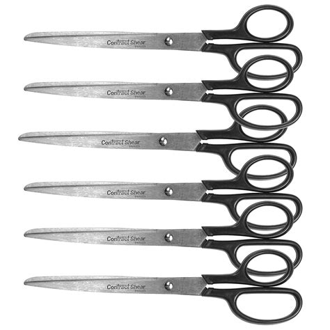 Westcott Contract Shear 9 Straight Stainless Steel Scissors Pointed