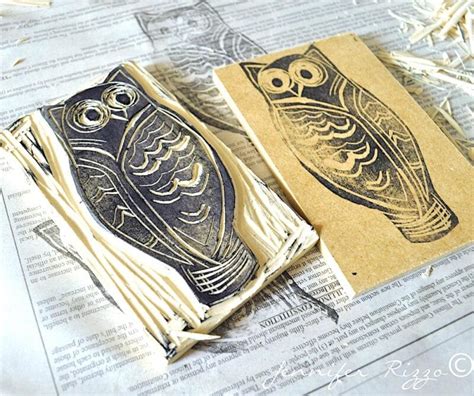 Carve Your Own Rubber Stamps Jennifer Rizzo