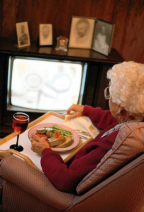 To watch someone or something carefully; The TV set that keeps an eye on Alzheimer's sufferers ...