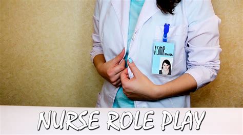Nurse Role Play ASMR Medical Exam Personal Attention Triggers Soft Spoken Whisper YouTube