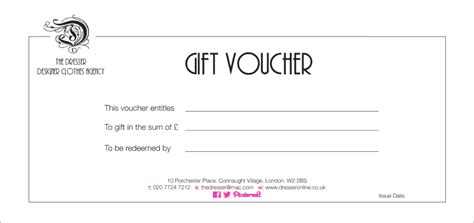 Free Gift Voucher Templates Word Excel Formats