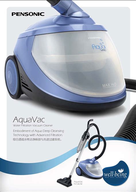 Pensonic Aqua Vac Water Filtration Vacuum Cleaner