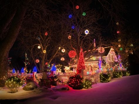 Top 15 Of Outdoor Hanging Christmas Light Balls