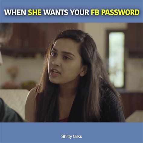 When She Wants Your Fb Password Password Comedy When She Wants