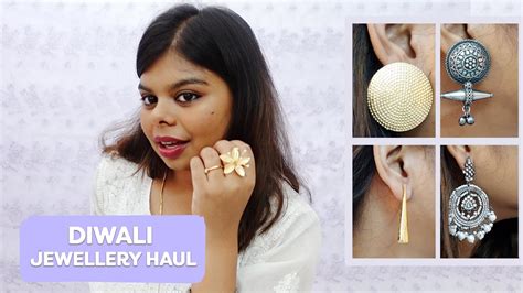 Jewellery Haul From Beatnik Earrings Bangles And Oxidised Jewellery Cheeky Vlogs Youtube
