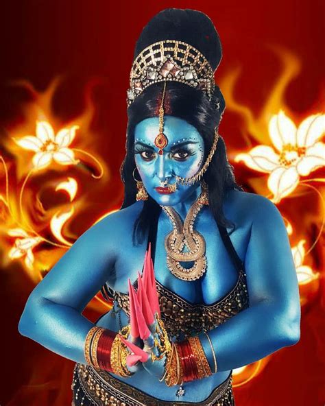 Modling Spritual Kali Goddess Saraswati Goddess Indian Goddess
