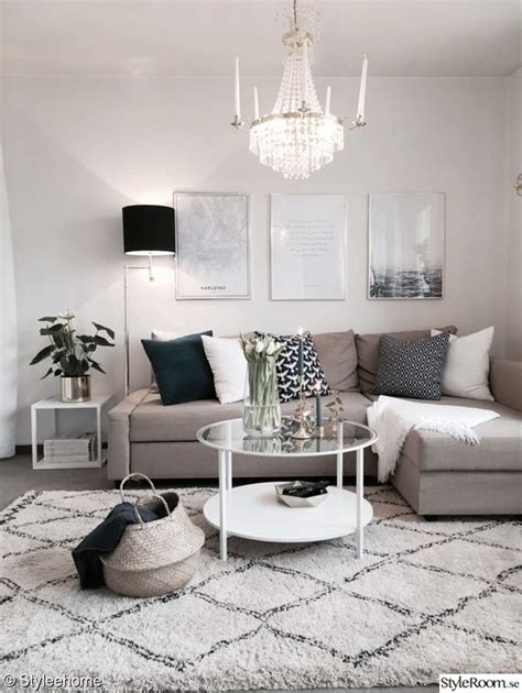 Beautiful Small Living Room In Neutral Colors Grey Beige