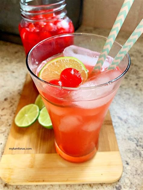 Vodka Cherry Limeade My Turn For Us Recipe In 2020 Cherry Limeade