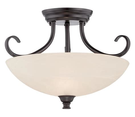 Light up your outdoor entryway with our selection of ceiling light fixtures, available in a variety of styles. Designers Fountain Oil Rubbed Bronze Kendall 2 Light Semi ...