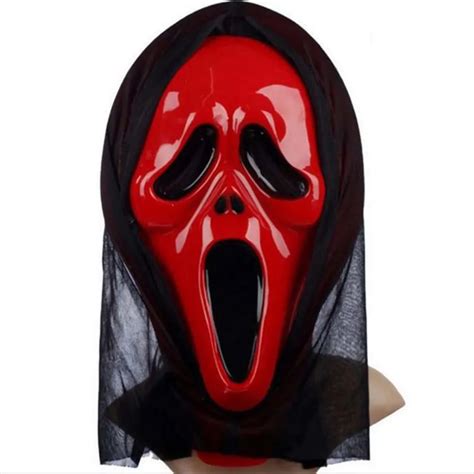 Full Face Mask Scary Grimace Halloween Costume Evil Creepy Party Horror