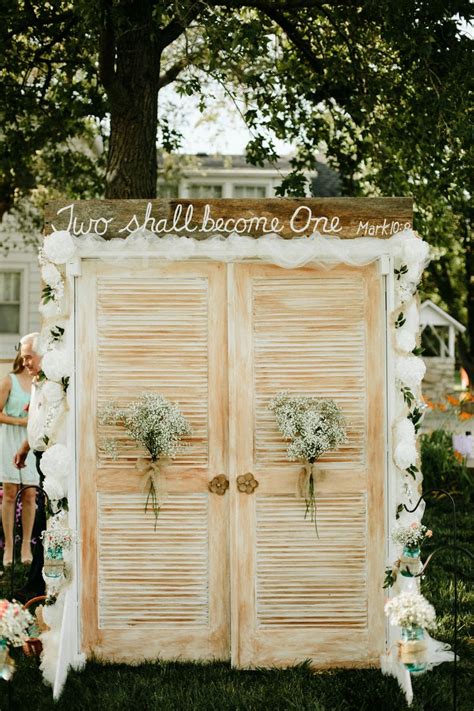 Ceremony Doors Rustic Barn Wedding Wedding Entrance Outdoor Wedding