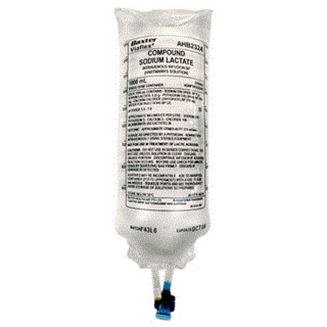 Hartmann Solution IV Bag AHB2324 1000mL Online Medical Supplies