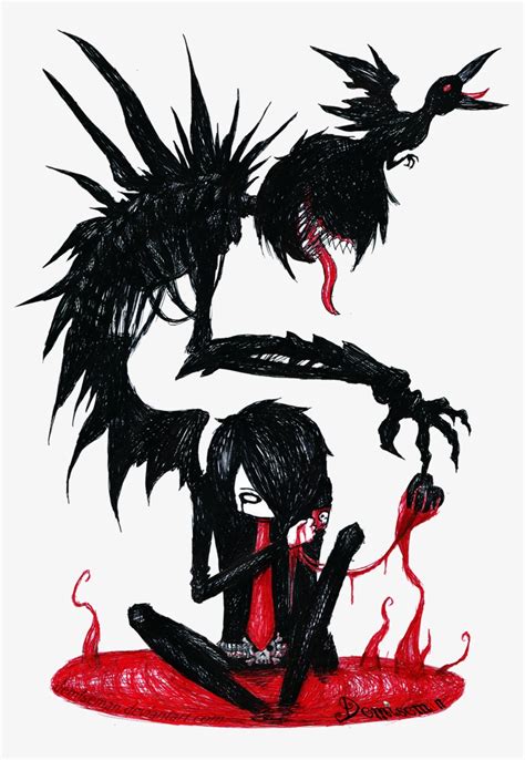 Emo Drawings Favourites By Deathlyflames On Clipart Man With A Black