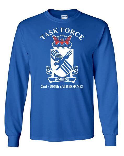 Task Force 2 505 Long Sleeve Cotton T Shirt