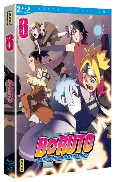 Naruto Coffret Boruto Naruto Next Generations Volume 6 Blu Ray Blu