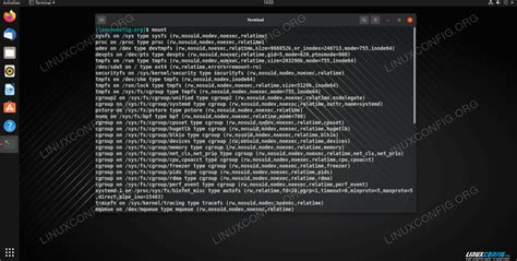 Mount Command In Linux With Examples Linux Tutorials Learn Linux