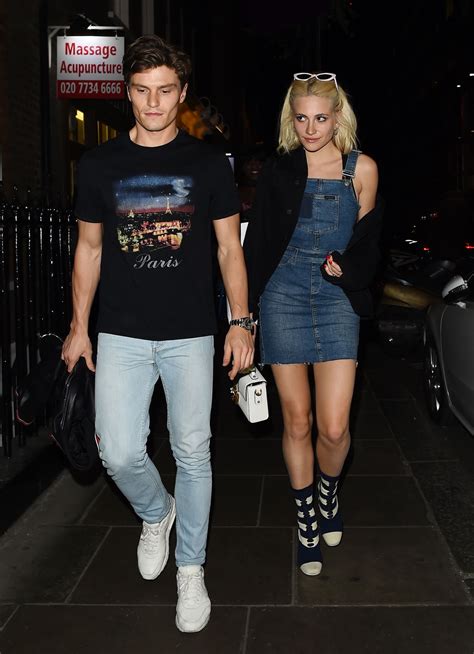 Pixie Lott And Oliver Cheshire Night Out In London Hawtcelebs