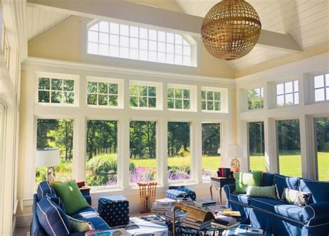 Bringing Color Into The Traditional Sunroom Bright Décor Walls And