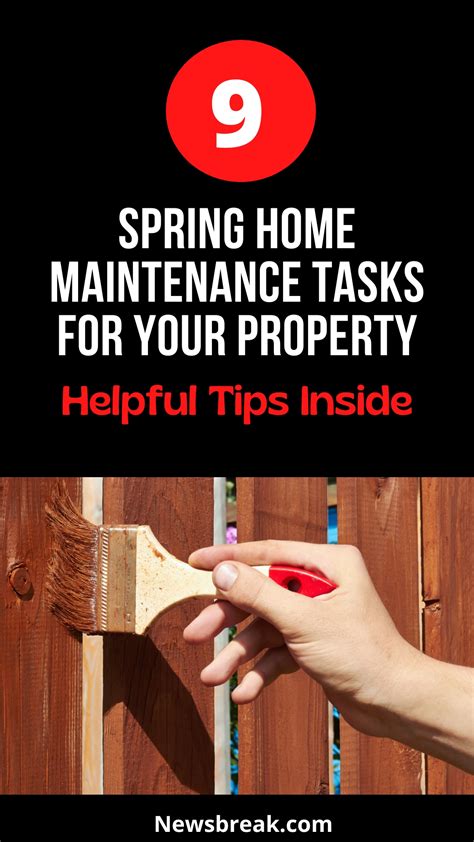 9 Home Maintenance Projects For Spring Visually