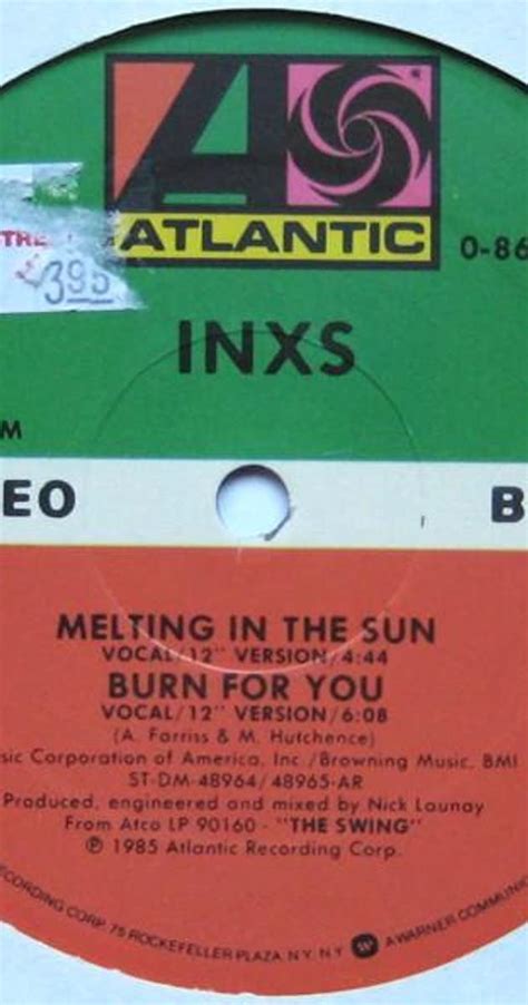 Inxs Melting In The Sun 1984 News Imdb