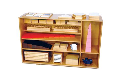 Montessori Materials Sensorial Cabinet Premium Quality