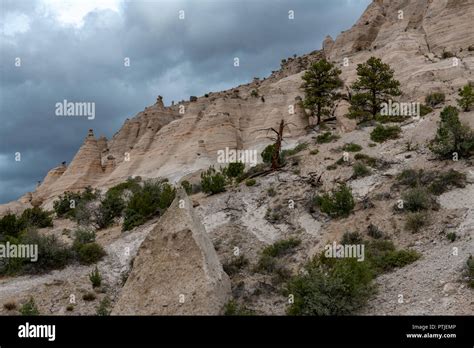 Scenes Along Cave Trail At Kasha Katuwe Tent Rocks National Monument In