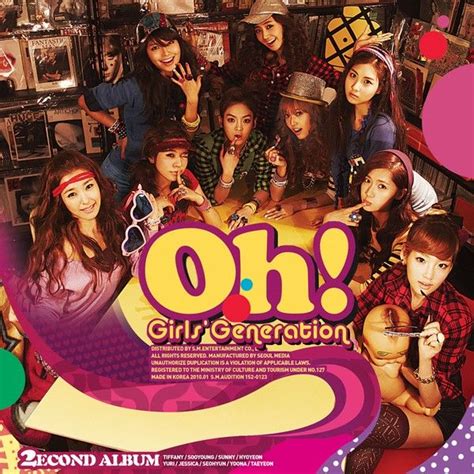 Girls Generation Snsd Oh [2nd Full Album] 2010 Album Art Tracks 1 Oh 2 Show Show
