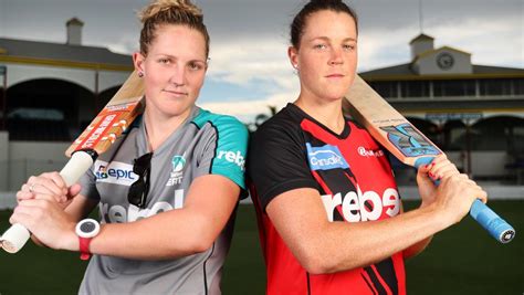 Wbbl Sisters Laura And Grace Harris Face Off As Brisbane Heat Take On Melbourne Renegades The