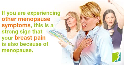 Cyclic pain is usually related to your menstrual cycle, leaving noncyclic. How Do I Know If My Breast Pain Is a Sign of Menopause?