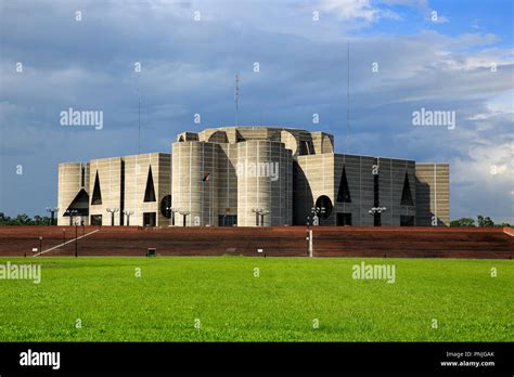 The National Assembly Building Of Bangladesh Or Jatiyo Sangsad Bhaban