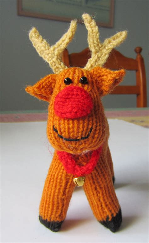 No projects, in 4 queues. Justjen-knits&stitches: Rex The Reindeer