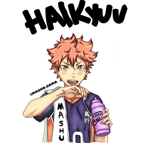 Fanart Haikyuu Shoyo Hinata By Mashukun On Deviantart